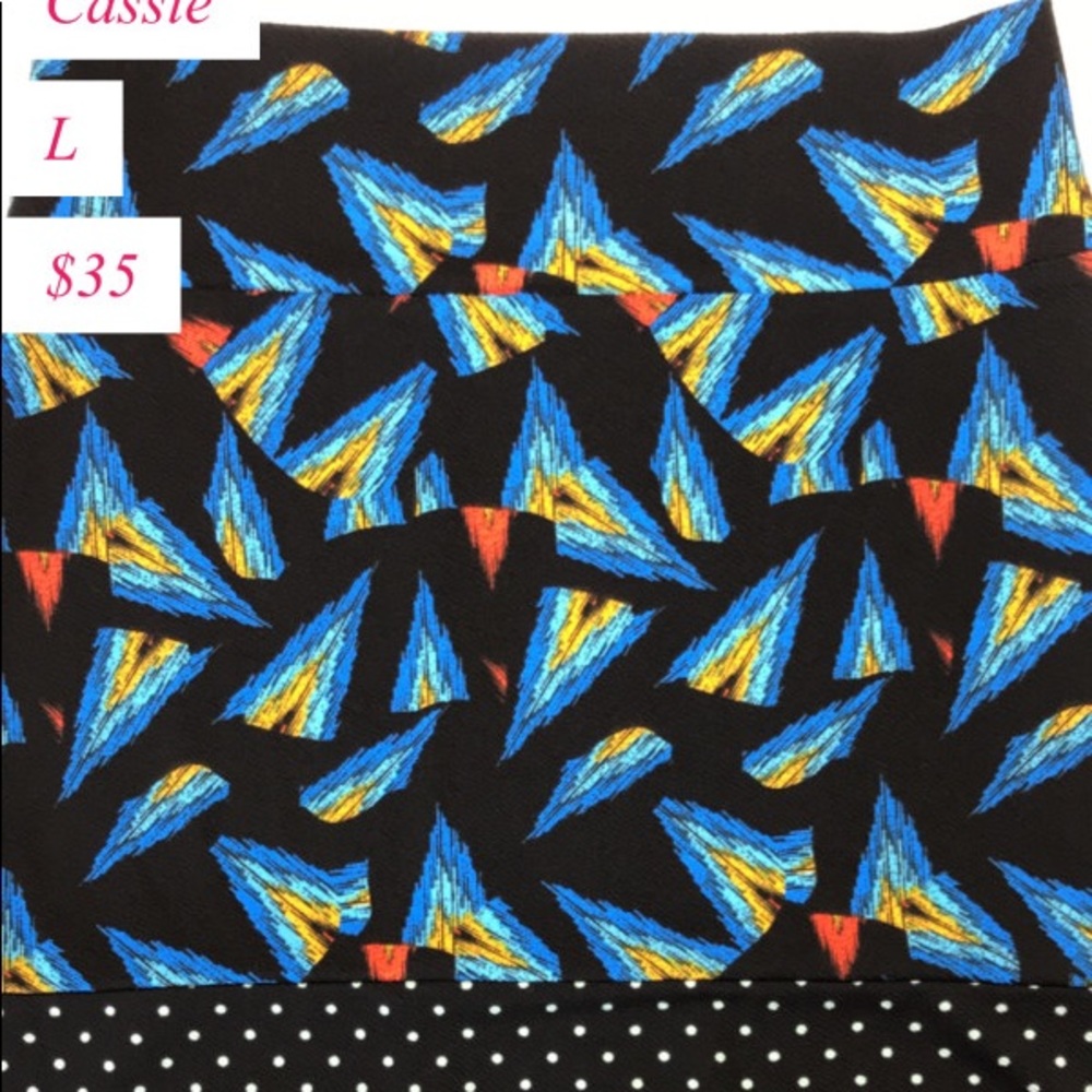 LuLaRoe Cassie skirt
